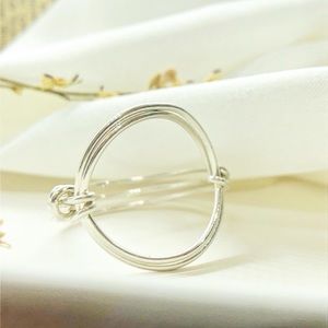 Sterling Silver Circle Ring